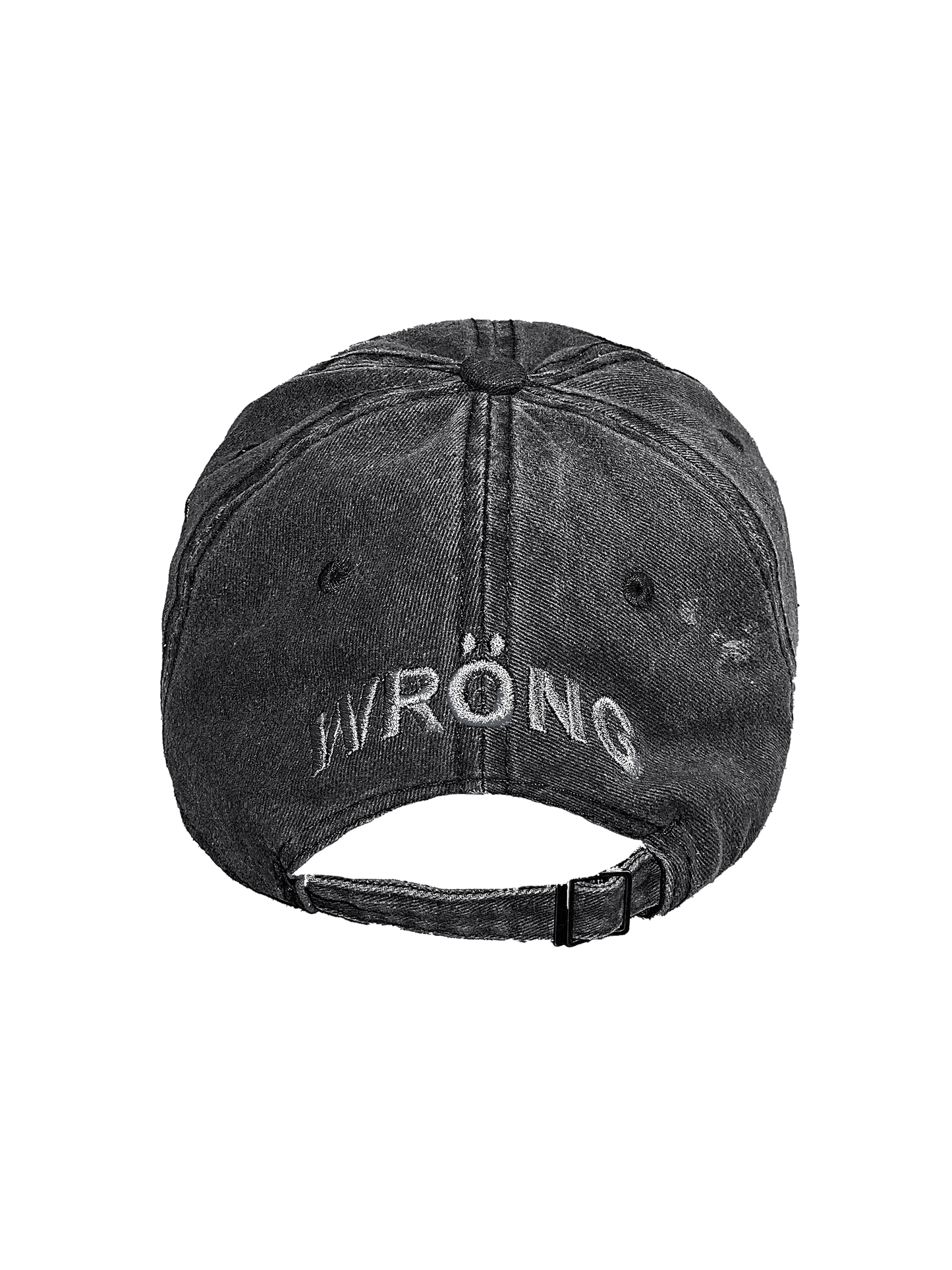 BLACK «WRÖ‎NG» CAP