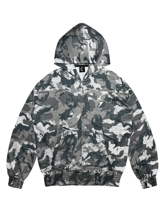 URBAN CAMO ZIP-HOODIE