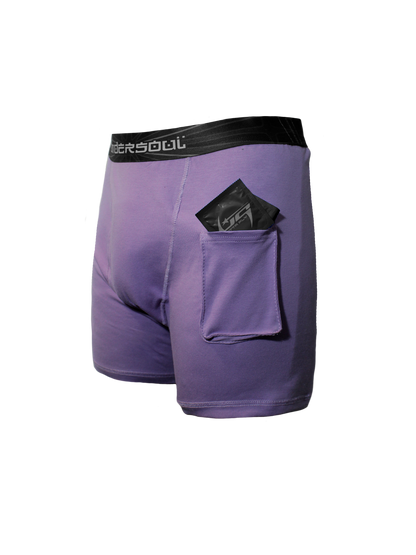 UNDERSOUL PURPLE BOXER SHORTS