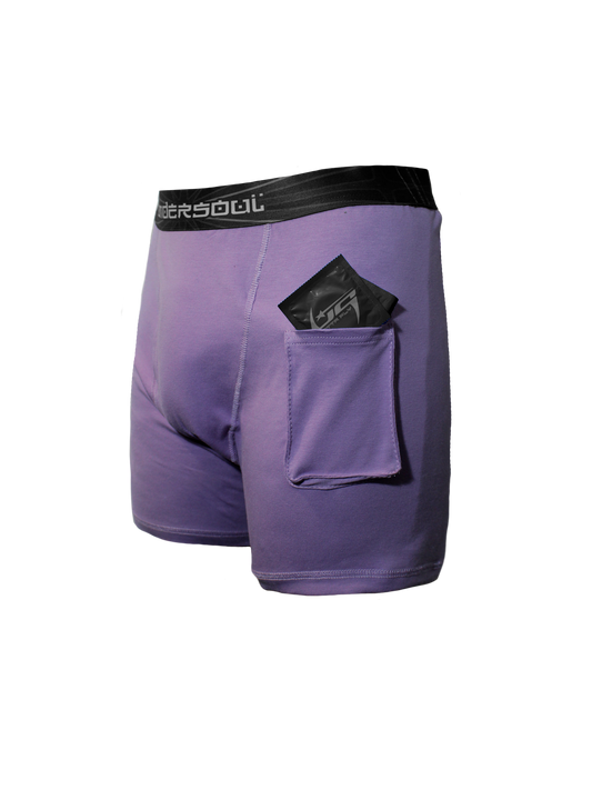 UNDERSOUL PURPLE BOXER SHORTS