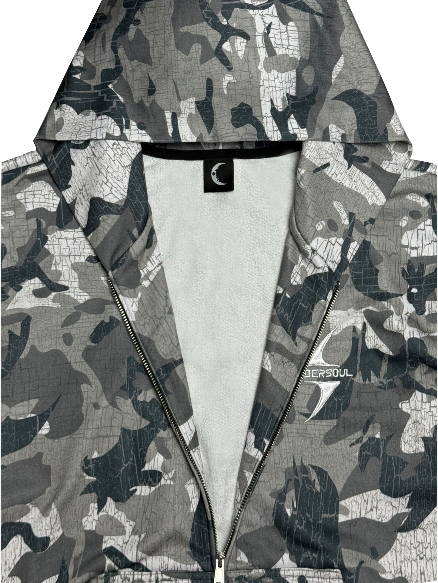 URBAN CAMO ZIP-HOODIE