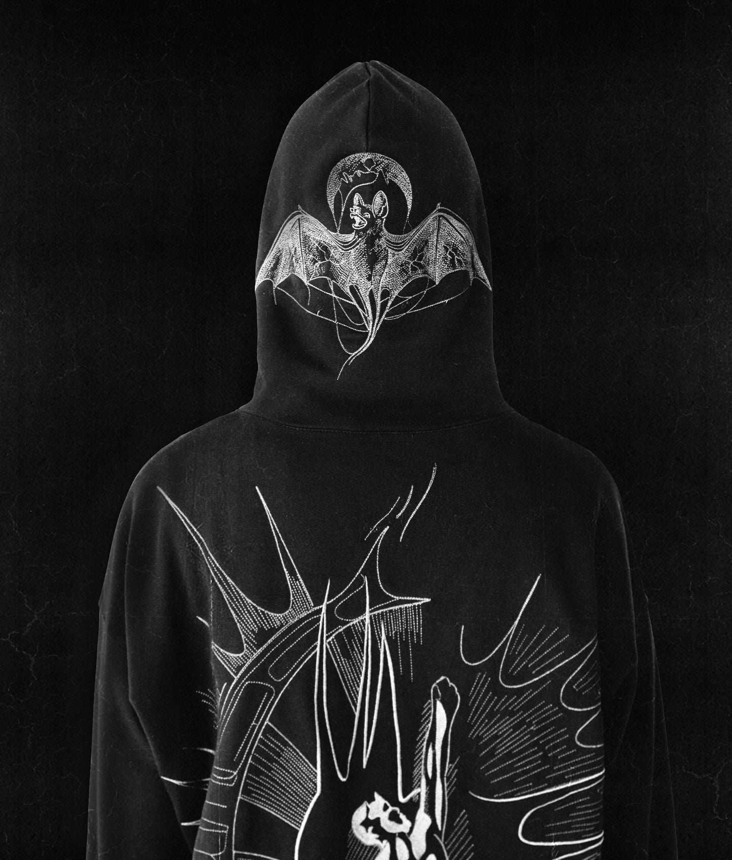 «BAT» ZIP HOODIE