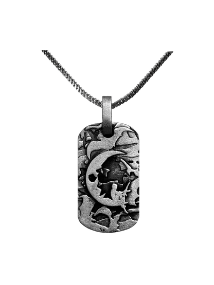 LIW MILITARY SILVER TAG