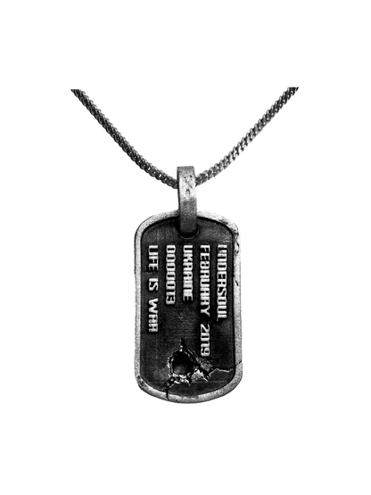 LIW MILITARY SILVER TAG