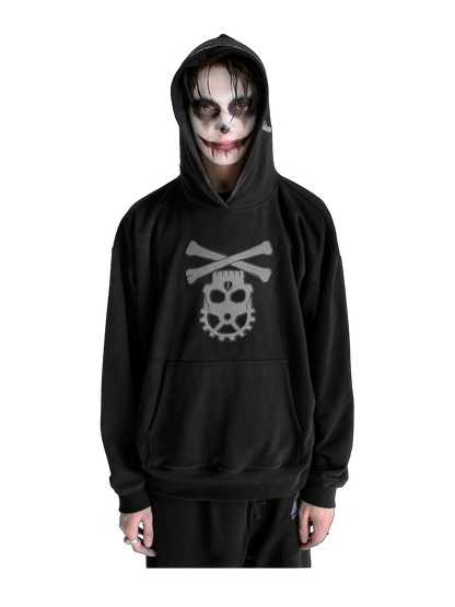 GRAY GÖTTA FIGHT HOODIE