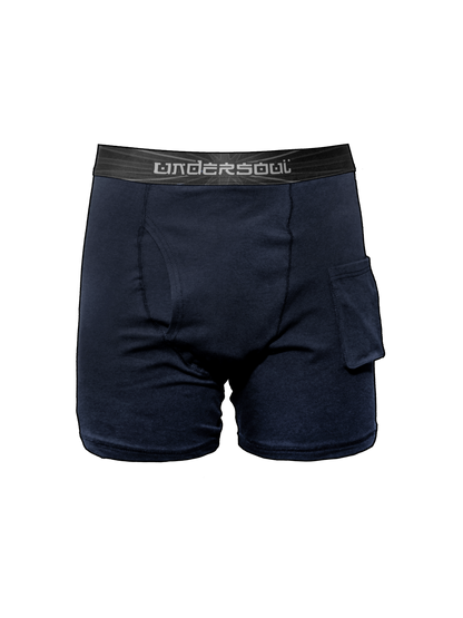 UNDERSOUL NAVY BLUE BOXER SHORTS