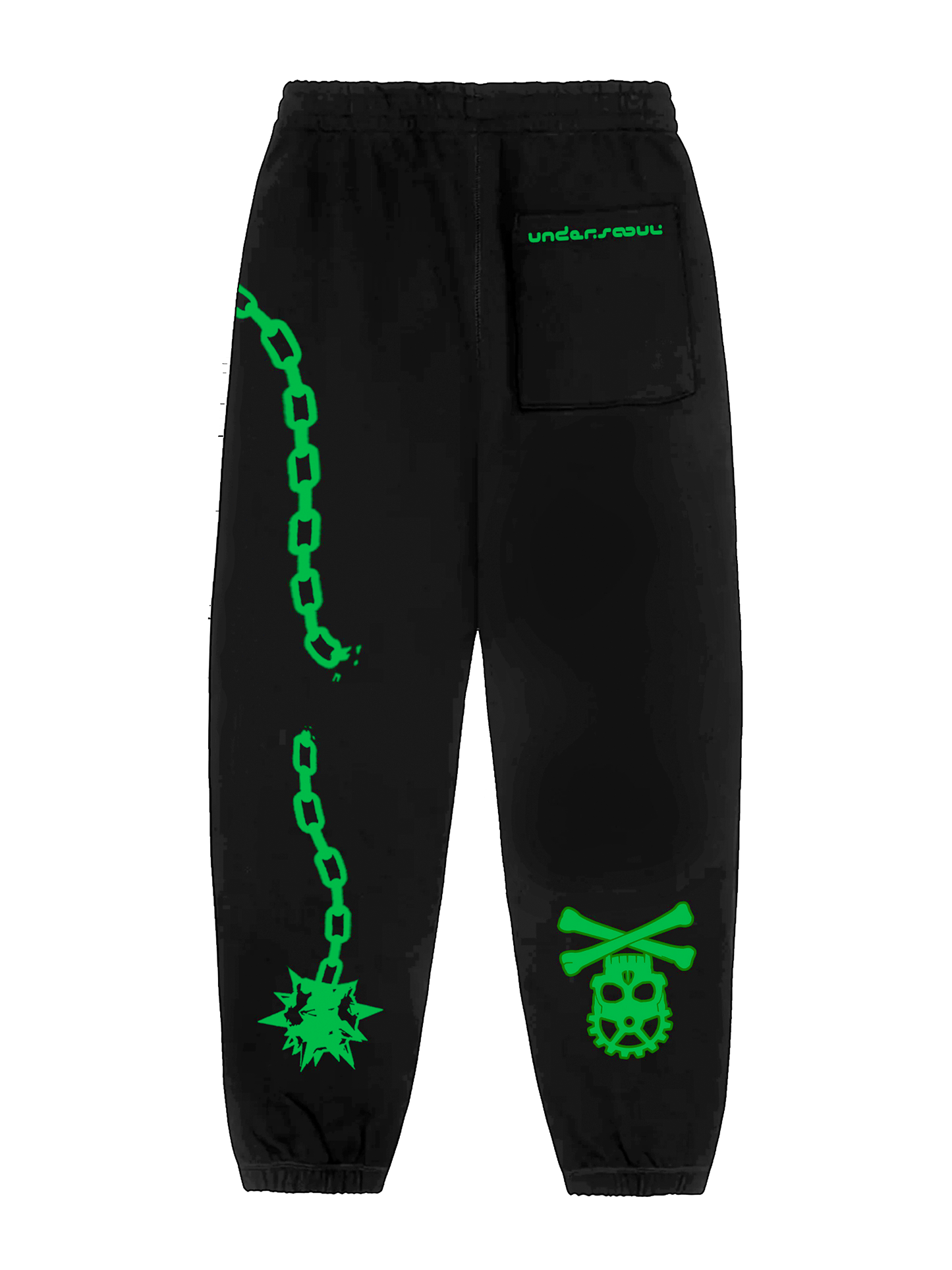 GREEN «GÖTTA FIGHT» PANTS