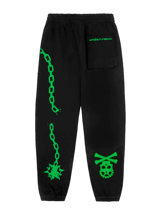 GREEN «GÖTTA FIGHT» PANTS