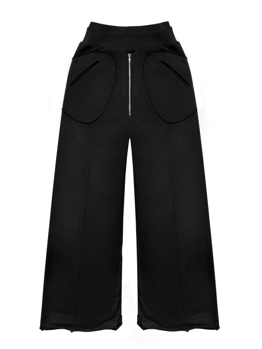 STEALTH DARK BLACK PANTS