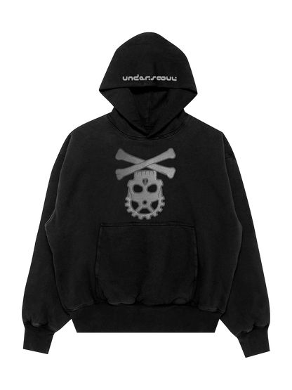 GRAY «GÖTTA FIGHT» HOODIE