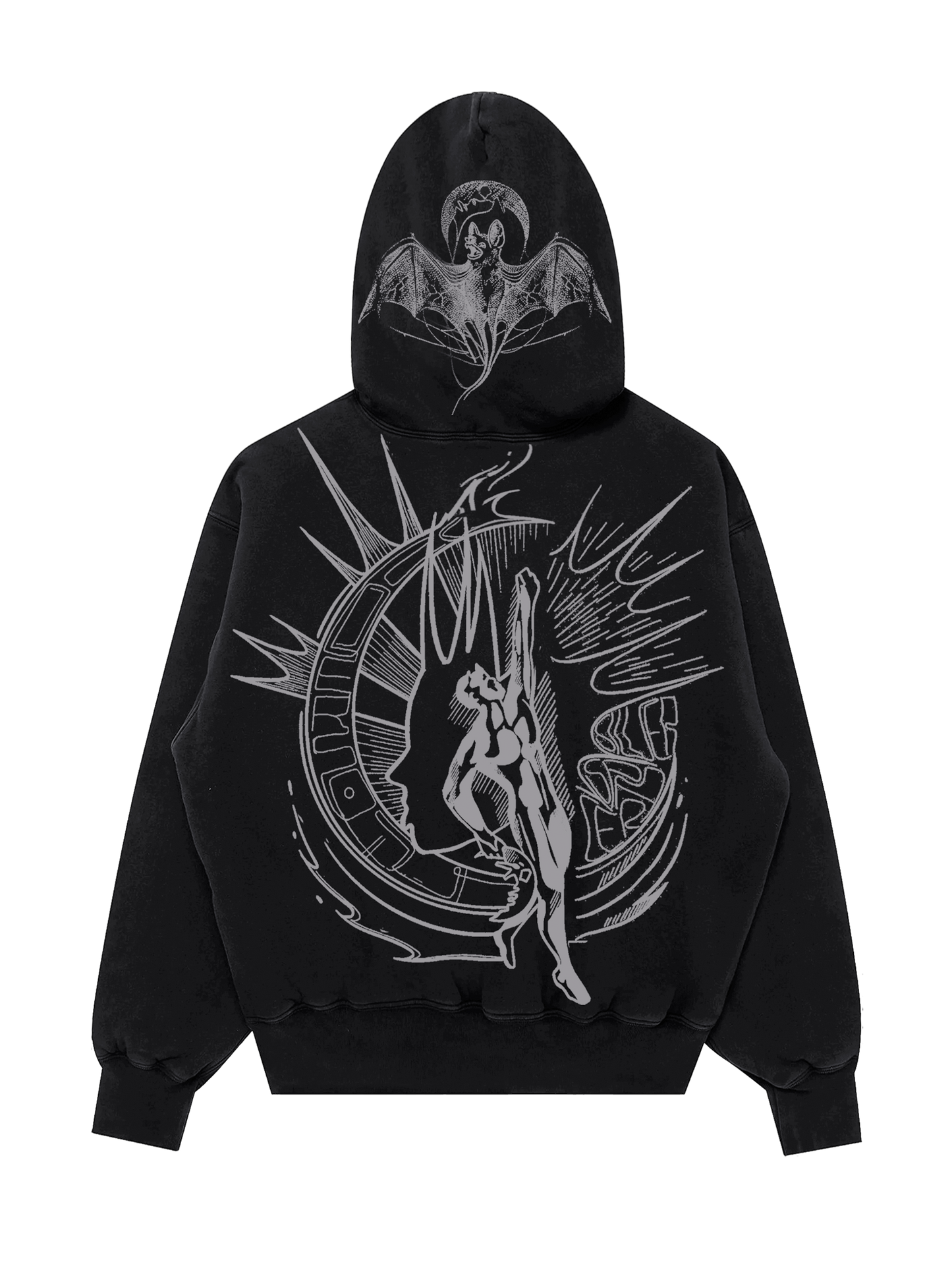 «BAT» ZIP HOODIE