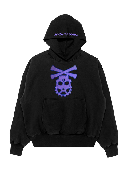 PURPLE «GÖTTA FIGHT» HOODIE