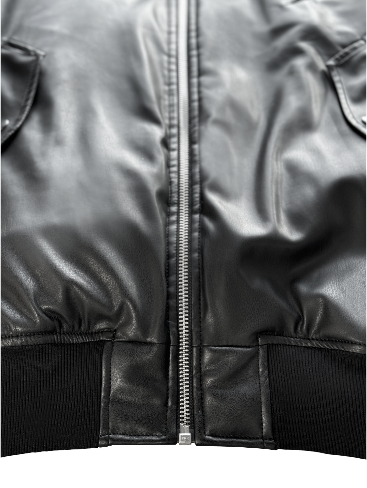 MA-1 LEATHER BOMBER JACKET