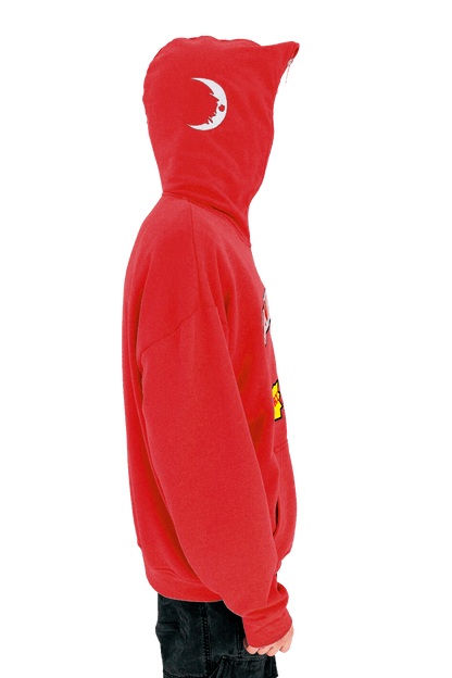 RED UNDERWOOD FULL ZIP HOODIE