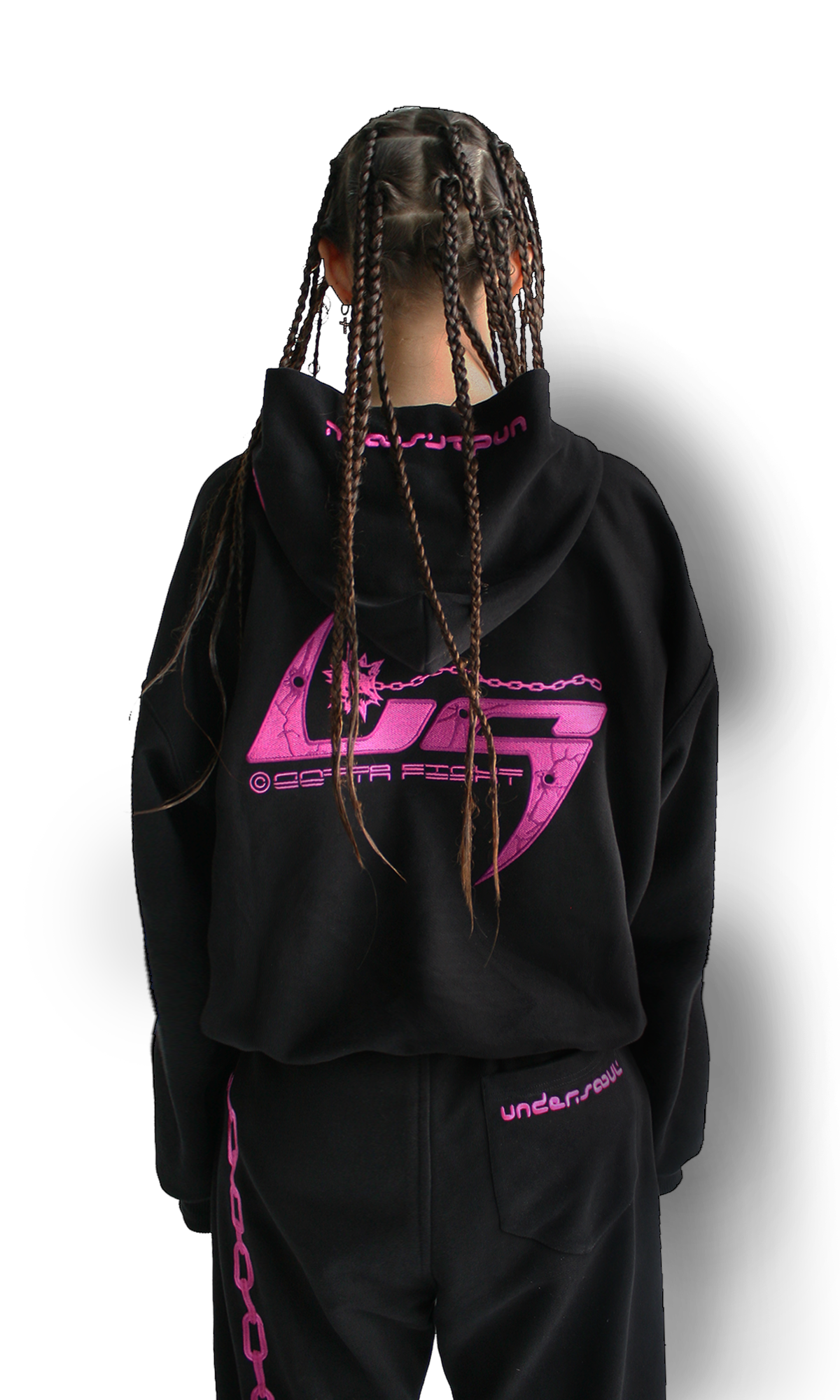 PINK «GÖTTA FIGHT» HOODIE